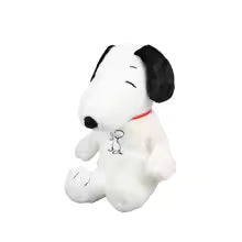 New Baby Breathing Soothing Snoopy white dog Plush Doll Sleeping Companion Music and Light Doll Sensory Stuffed Toy Kid Gifts